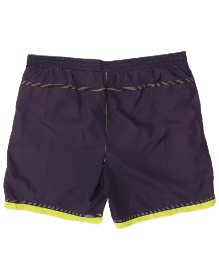 Umbro Mens Sport Shorts Medium  Navy Blue Colourblock Polyester