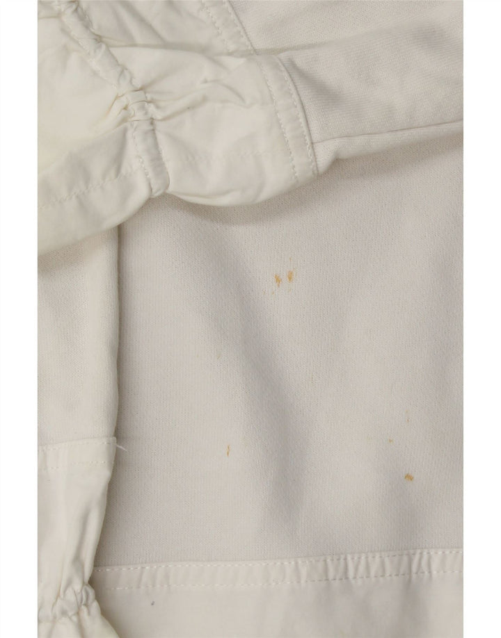 Cos Womens Oversized Sweatshirt Jumper UK 10 Small White Cotton
