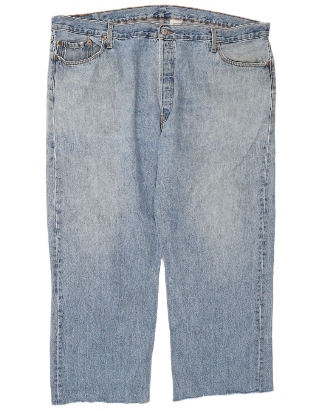 Levi's Mens 501 Straight Jeans W46 L27 Blue Cotton