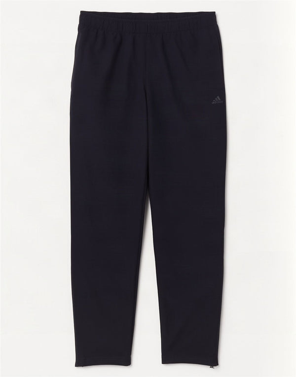 Adidas Mens Climalite Tracksuit Trousers Medium Navy Blue Polyester