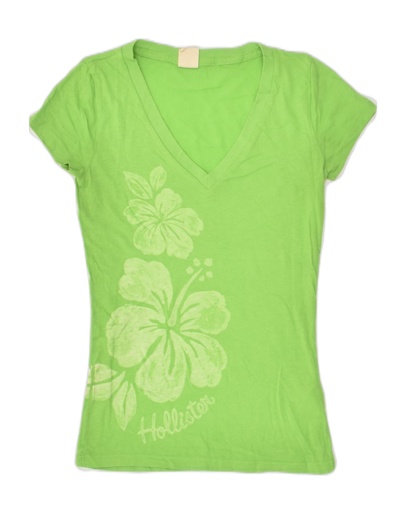 Hollister graphic tee in green