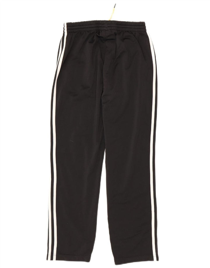 ADIDAS Boys Tracksuit Trousers 13-14 Years  Black Polyester