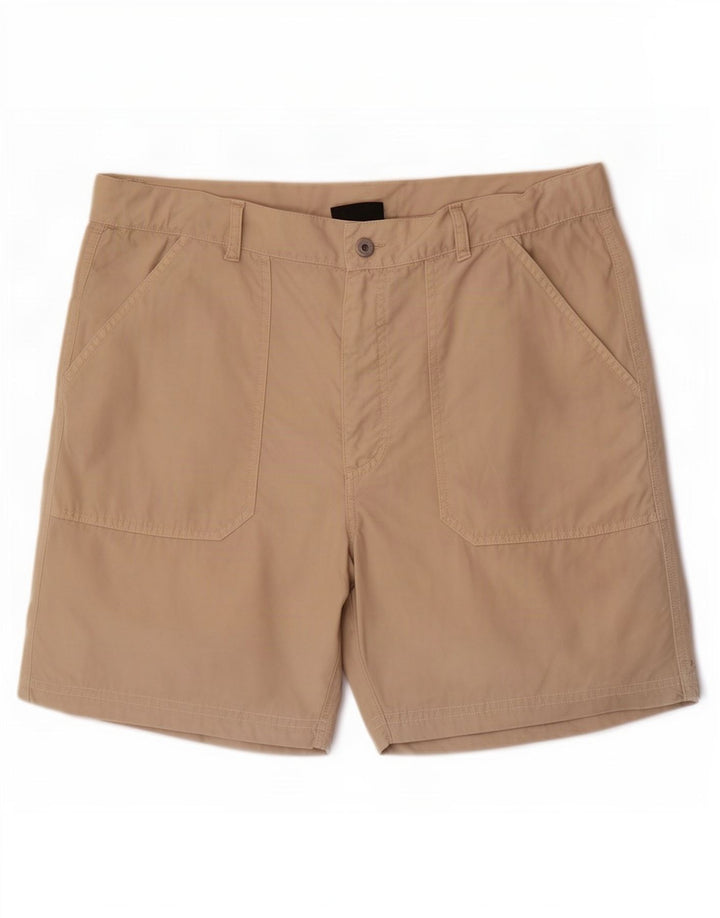 Champion Mens Chino Shorts XL W38 Beige Cotton