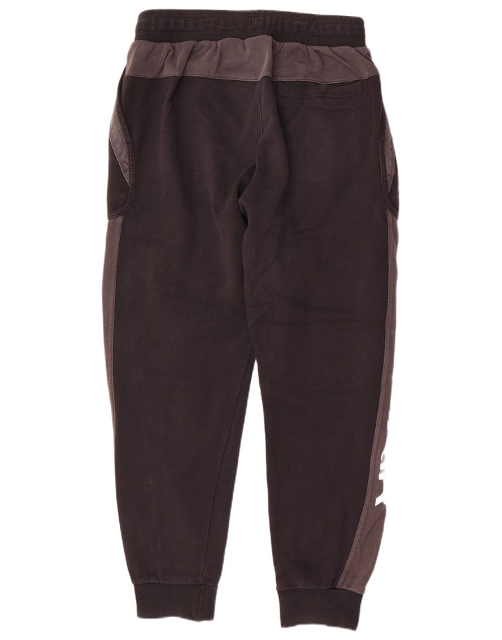 Nike Mens Graphic Tracksuit Trousers Joggers Medium Black Colourblock