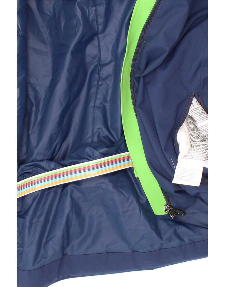 Colmar Boys Hooded Padded Jacket 9-10 Years Navy Blue Colourblock Polyester
