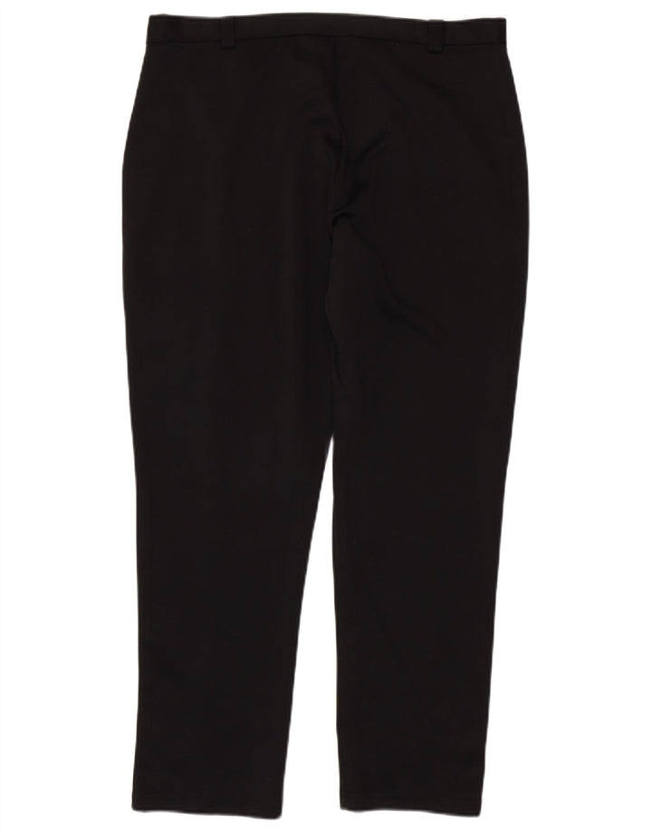 Ellesse Mens Slim Chino Trousers XL W38 L28 Black Polyester