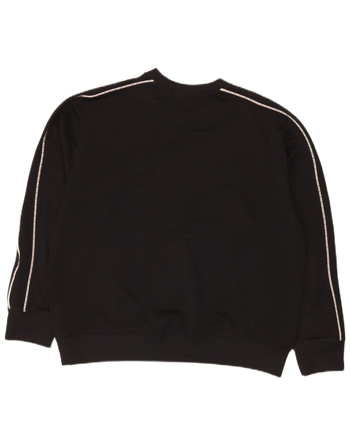 Nike Mens Sweatshirt Jumper Large Black Polyester