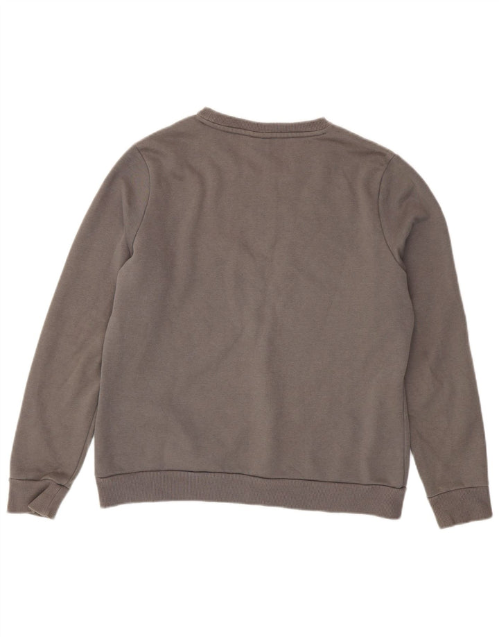 PUMA Womens Sweatshirt Jumper UK 16 Large Grey