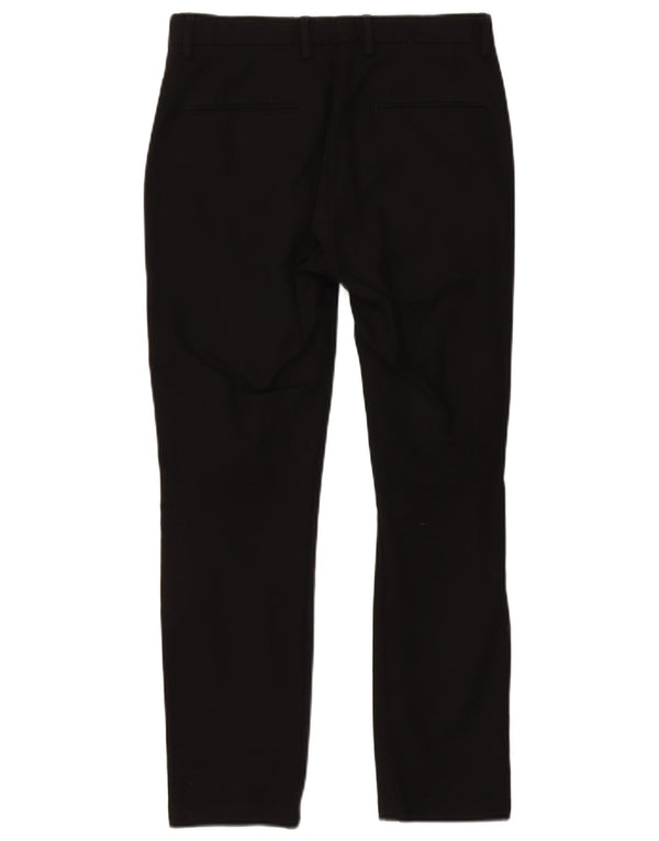 Reiss Mens Slim Chino Trousers W30 L27 Black Cotton