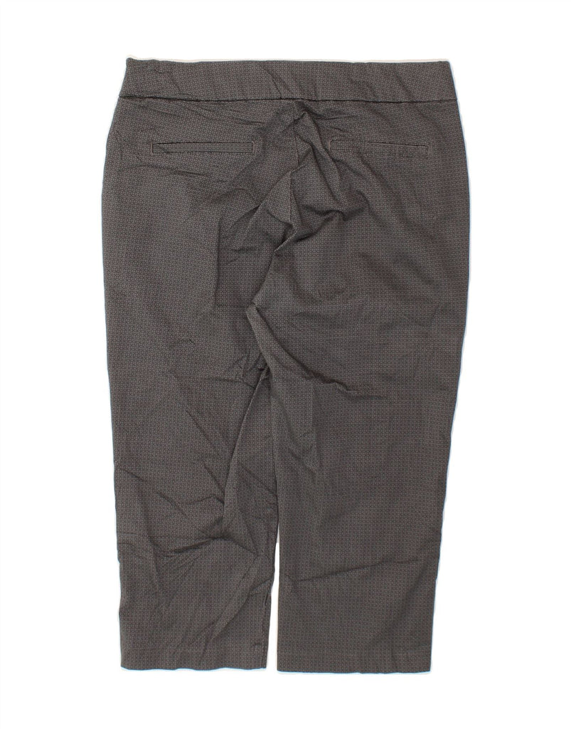 LEE Womens Capri Trousers US 10 Large W32 L20 Grey Check Vintage Lee and Second-Hand Lee from Messina Hembry 