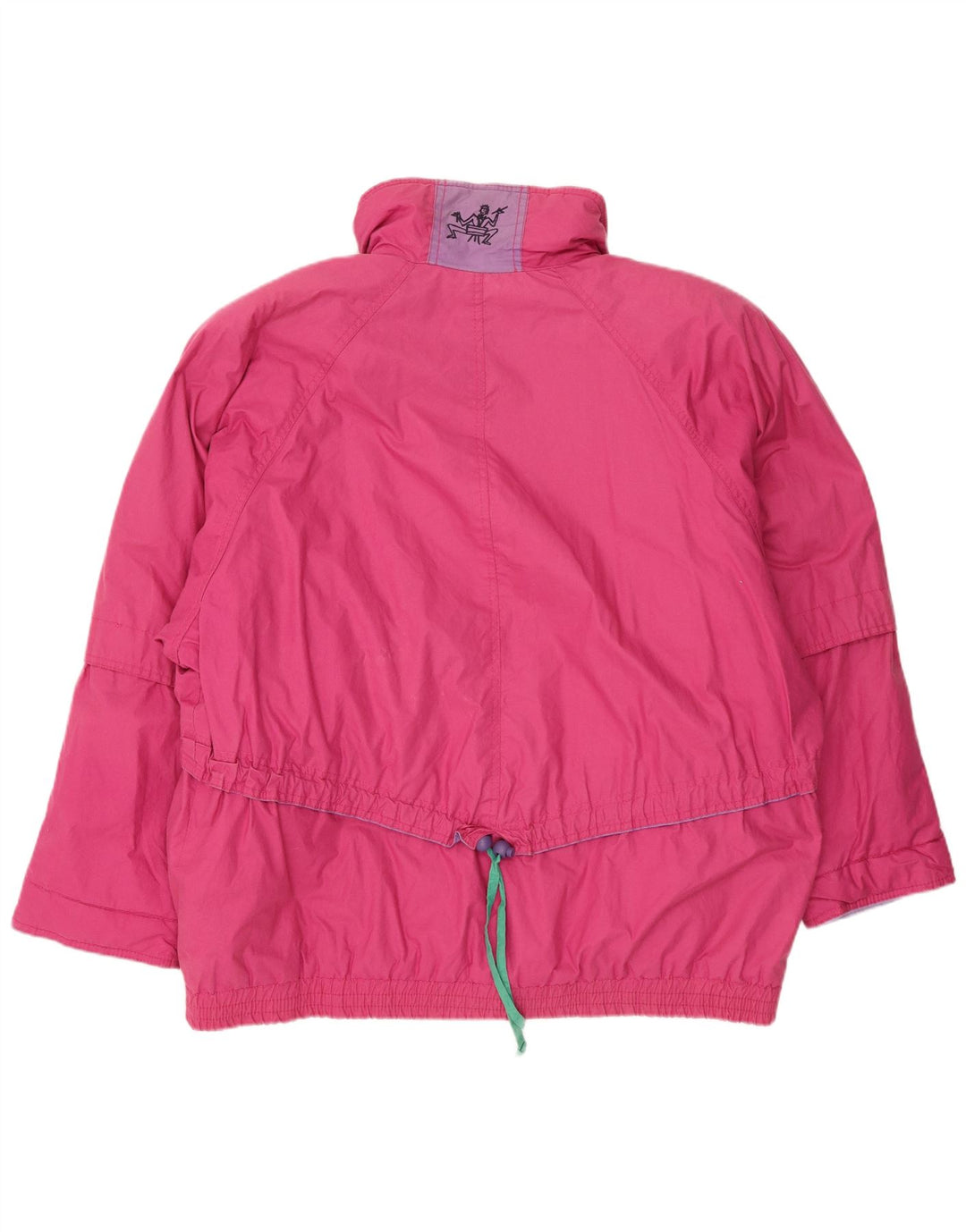 Betty Barclay Womens Oversized Ski Jacket UK 16 Large Pink Cotton