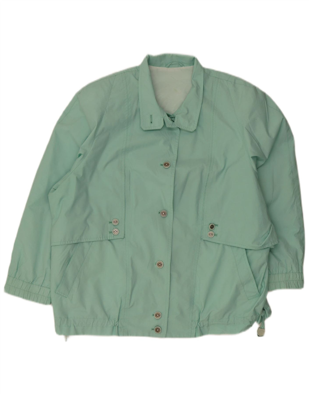 Valmeline Womens Oversized Rain Jacket IT 44 Medium Green