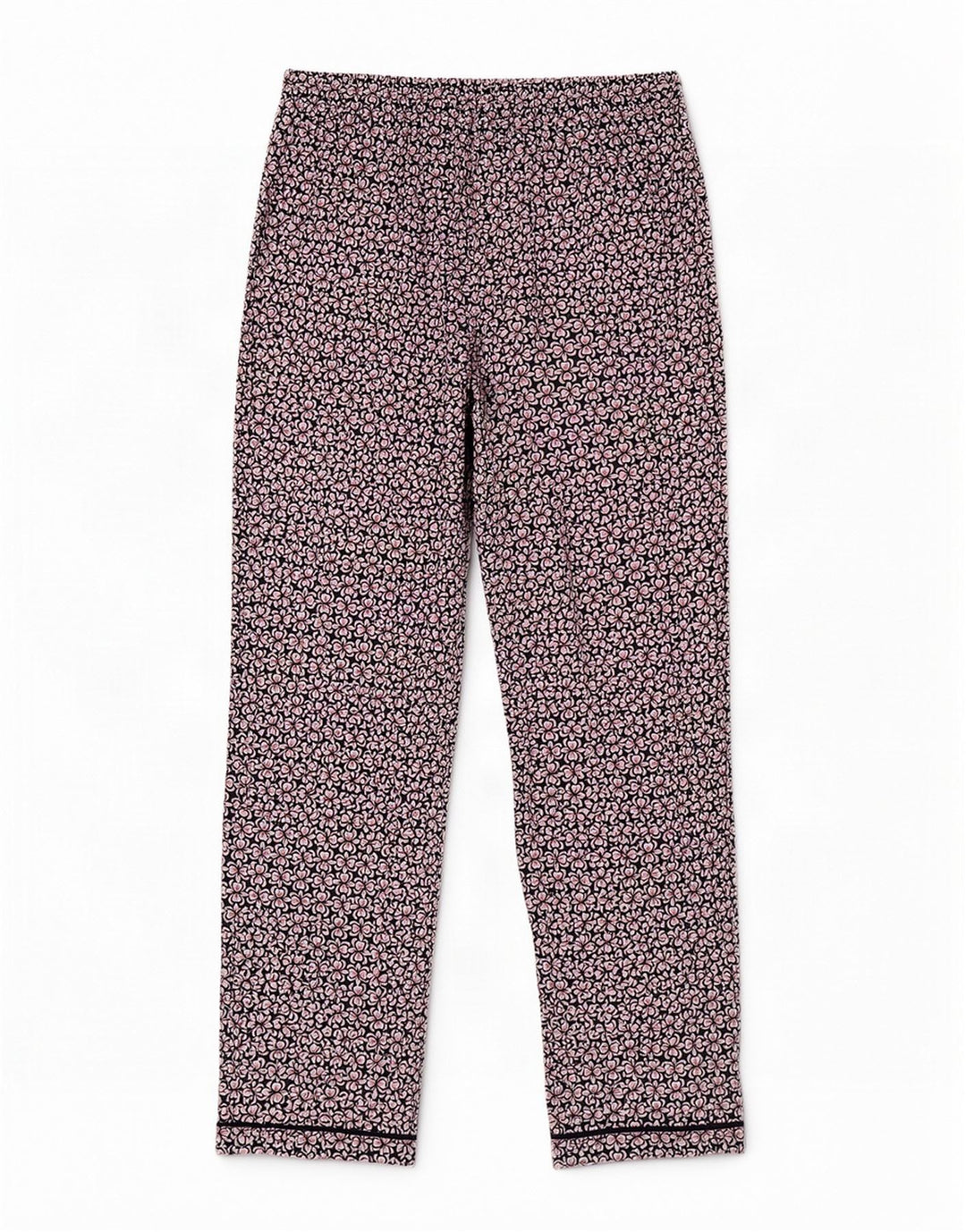 Marks & Spencer Womens Casual Trousers UK 12 Medium W30 L30 Navy Blue