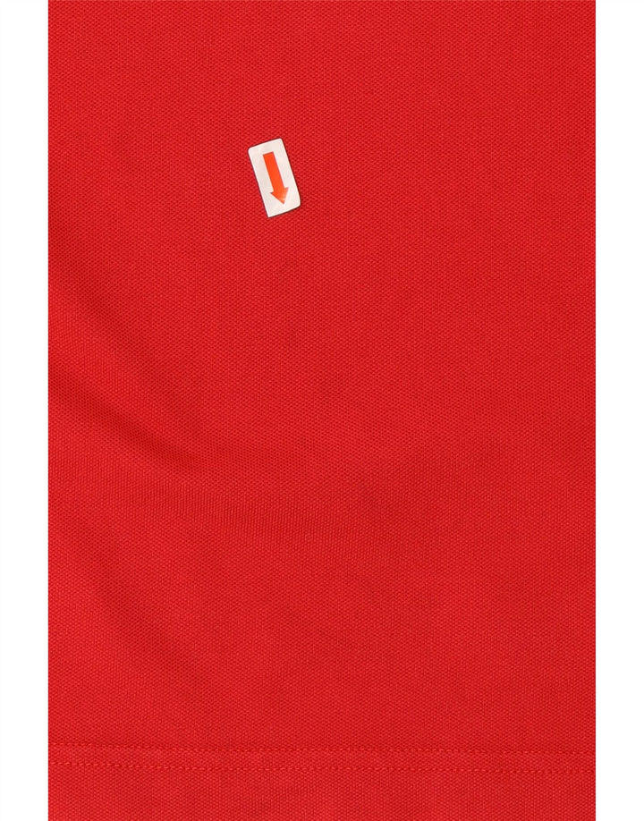 SUN68 Mens Polo Shirt XL Red Cotton