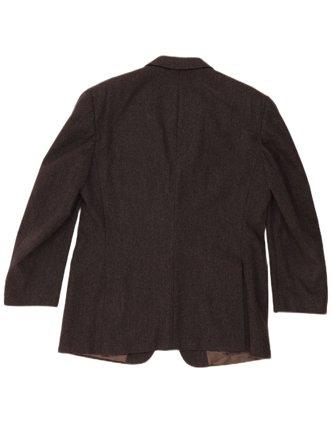 Burberrys Mens 2 Button Blazer Jacket IT 54 XL Grey Wool