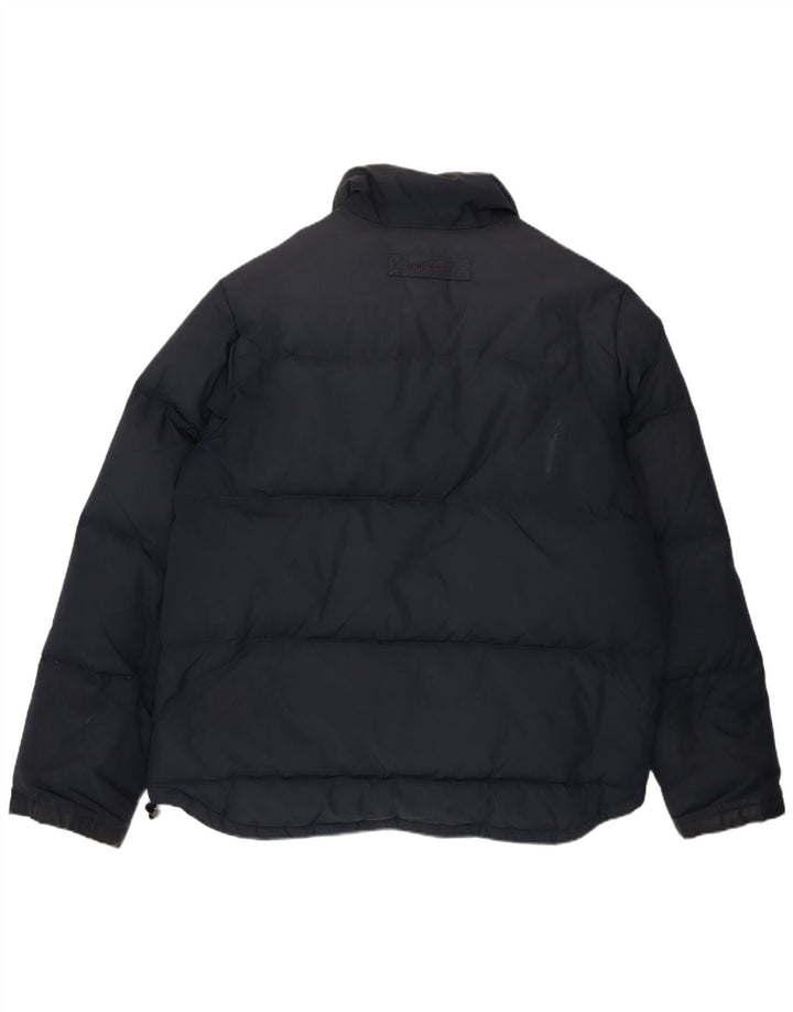 Tommy Hilfiger Mens Padded Jacket UK 40 Large Navy Blue Nylon