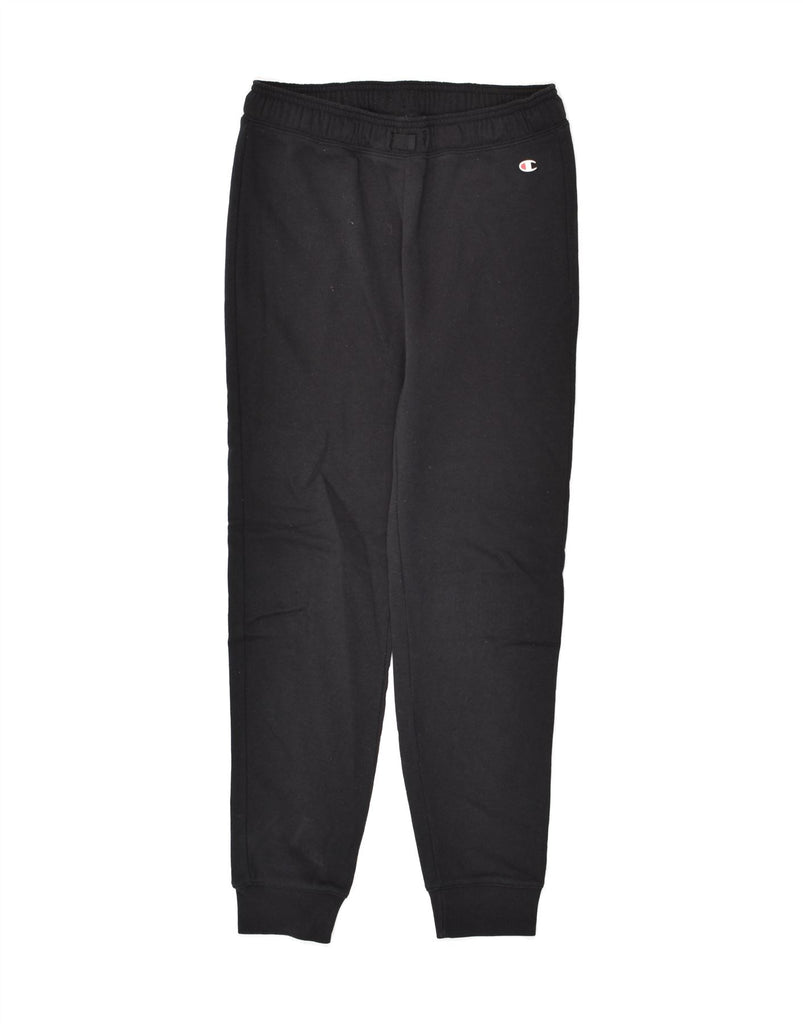 CHAMPION Boys Tracksuit Trousers Joggers 11-12 Years Large Black | Vintage Champion | Thrift | Second-Hand Champion | Used Clothing | Messina Hembry 