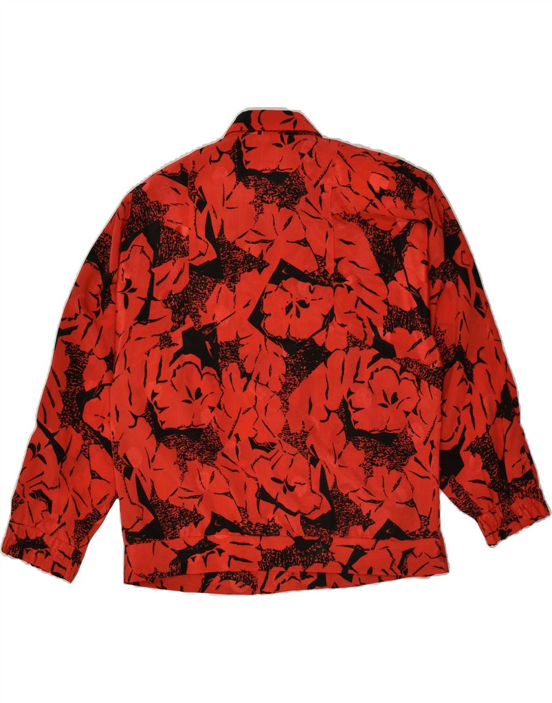 VINTAGE Womens Shirt Blouse EU 40 Medium Red Floral | Vintage Vintage | Thrift | Second-Hand Vintage | Used Clothing | Messina Hembry 