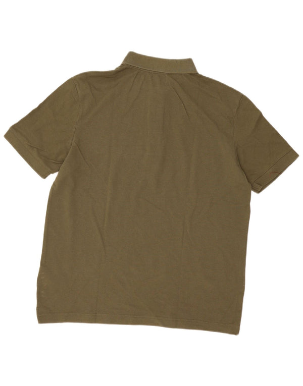Kappa Mens Polo Shirt Large Khaki Cotton