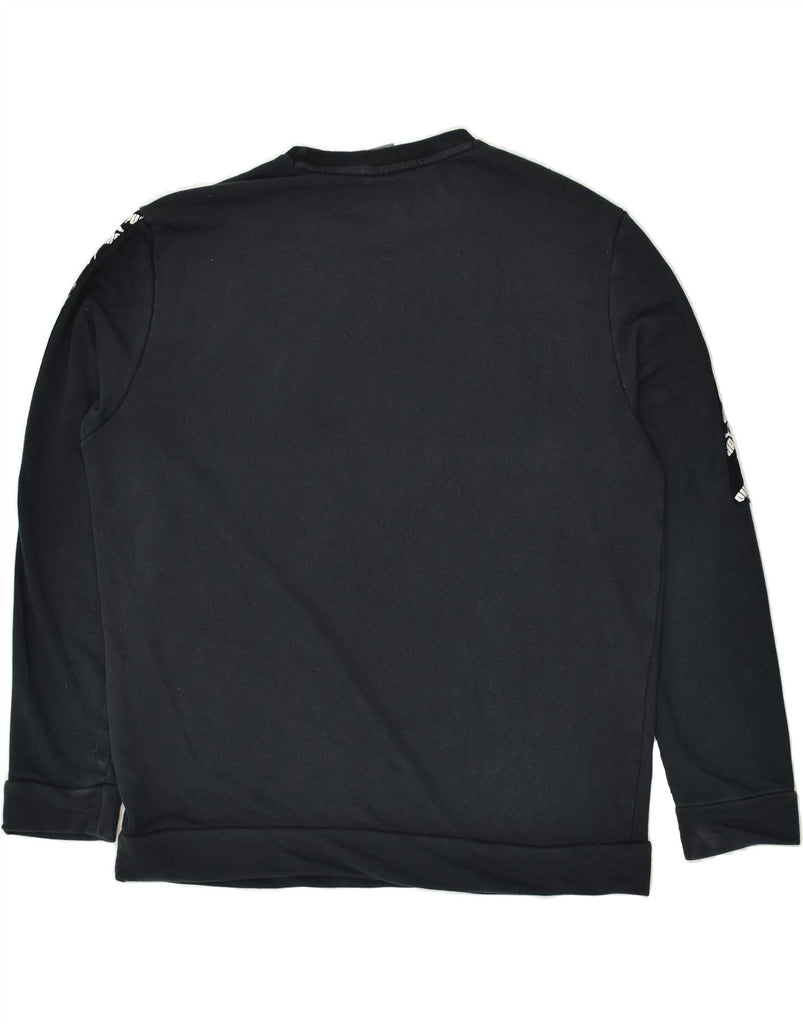 PUMA Mens Graphic Sweatshirt Jumper XL Black | Vintage Puma | Thrift | Second-Hand Puma | Used Clothing | Messina Hembry 