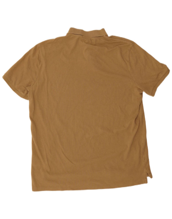 Polo Ralph Lauren Mens Classic Fit Shirt Large Brown Cotton