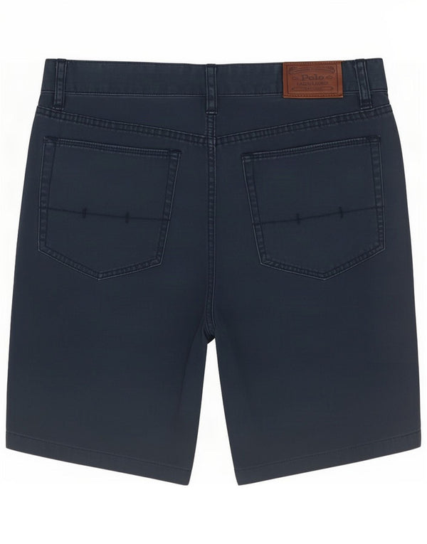 Polo Ralph Lauren Mens Casual Shorts Medium W32 Navy Blue Cotton