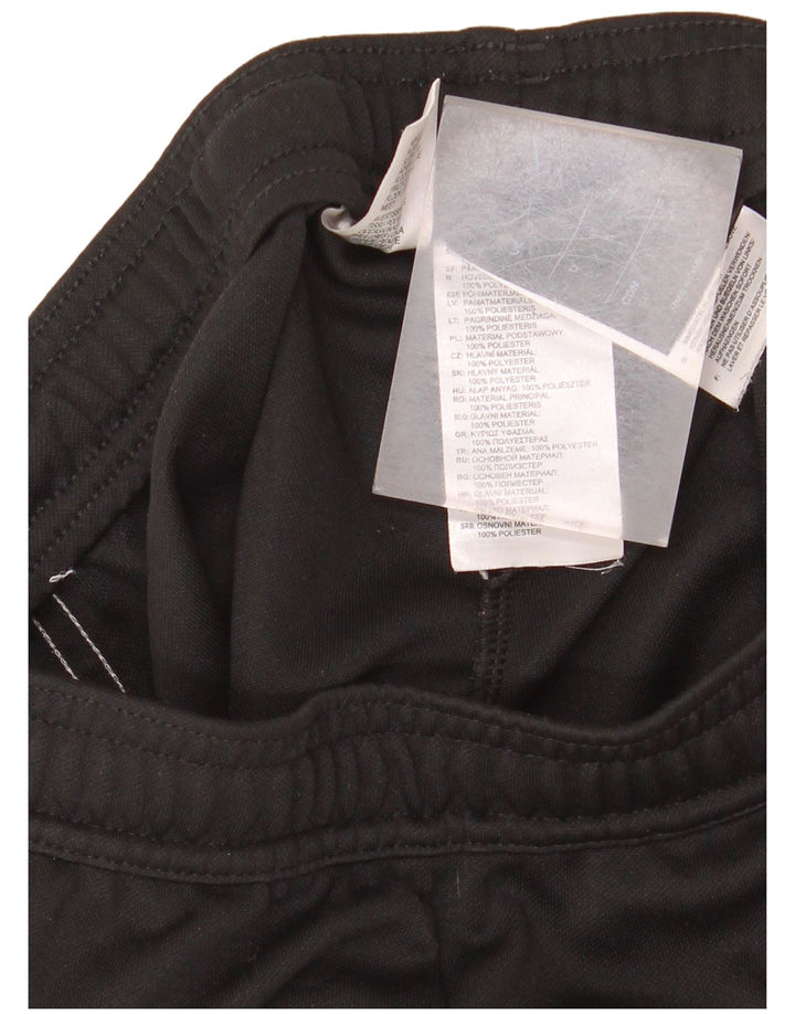 Adidas Mens Climalite Tracksuit Trousers Small Black Polyester