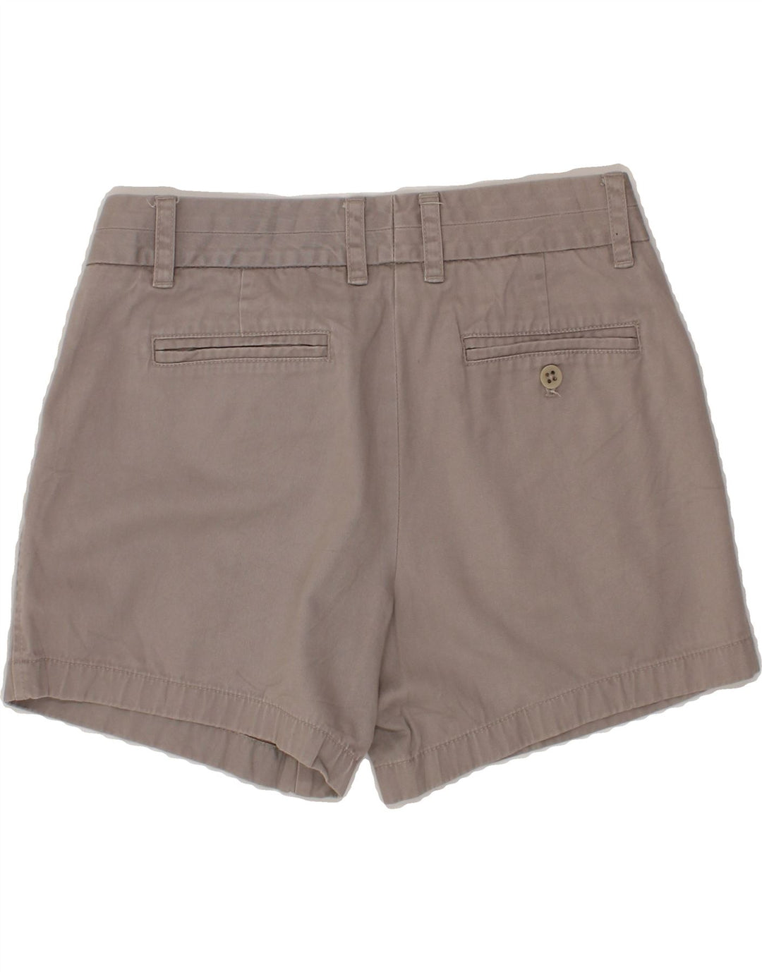 J. CREW Womens Classic Fit Chino Shorts US 6 Medium W30 Grey Cotton Vintage J. Crew and Second-Hand J. Crew from Messina Hembry 