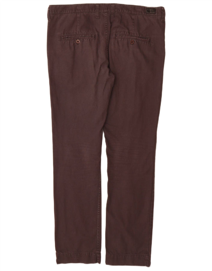 CHEAP MONDAY Mens Straight Chino Trousers W34 L32 Black