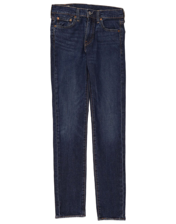 Levi's Womens 510 Skinny Jeans W27 L32 Blue Cotton
