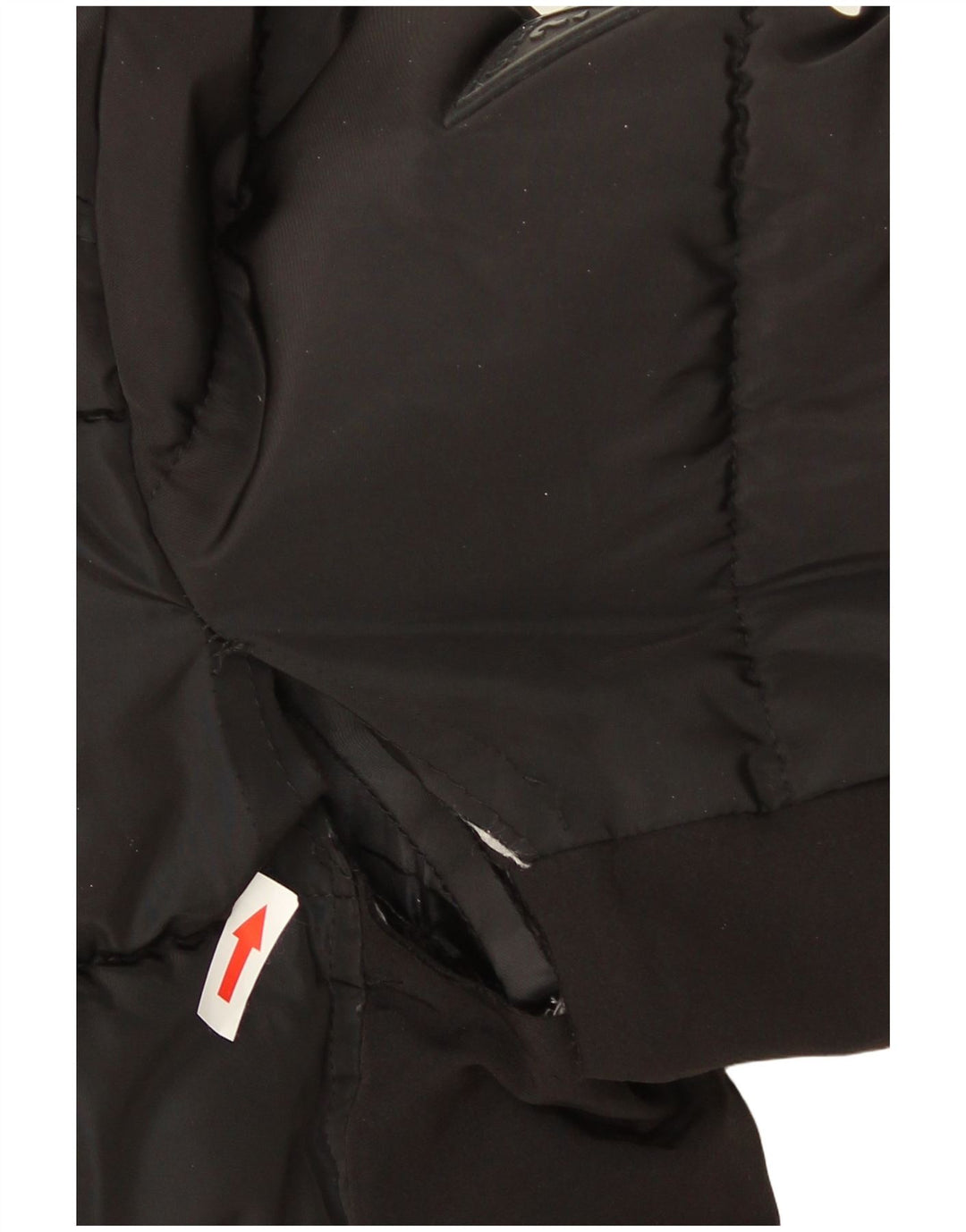 Guess Mens Hooded Padded Jacket UK 42 XL Black Polyester