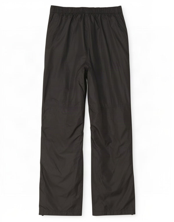 Mountain Warehouse Womens Waterproof Trousers UK 14 Large Black Polyester