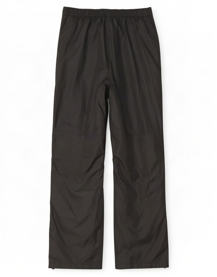 Mountain Warehouse Womens Waterproof Trousers UK 14 Large Black Polyester