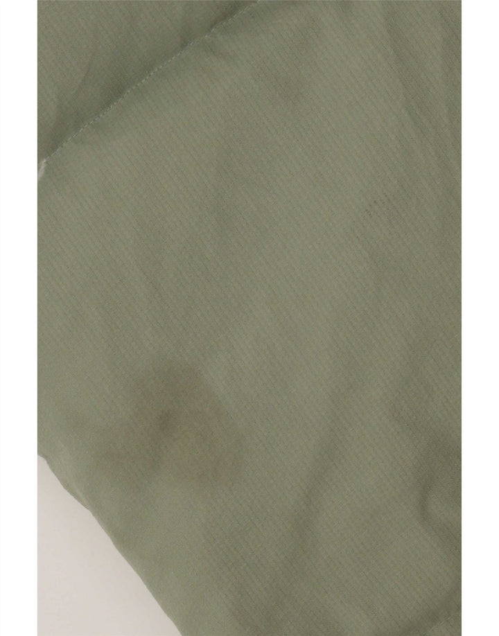 Fila Mens Padded Gilet UK 40 Large Green Polyamide