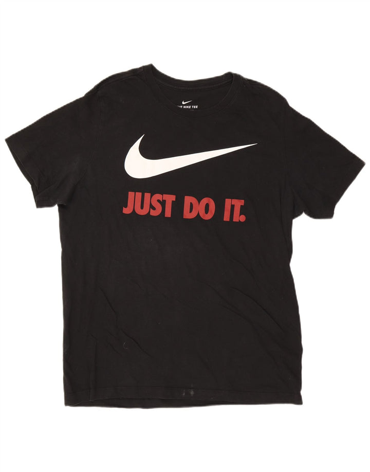 Nike Mens Graphic T-Shirt Top Large Black