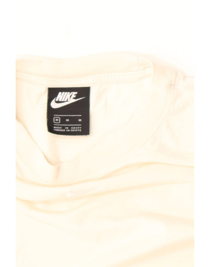 Nike Mens Top Long Sleeve Medium White