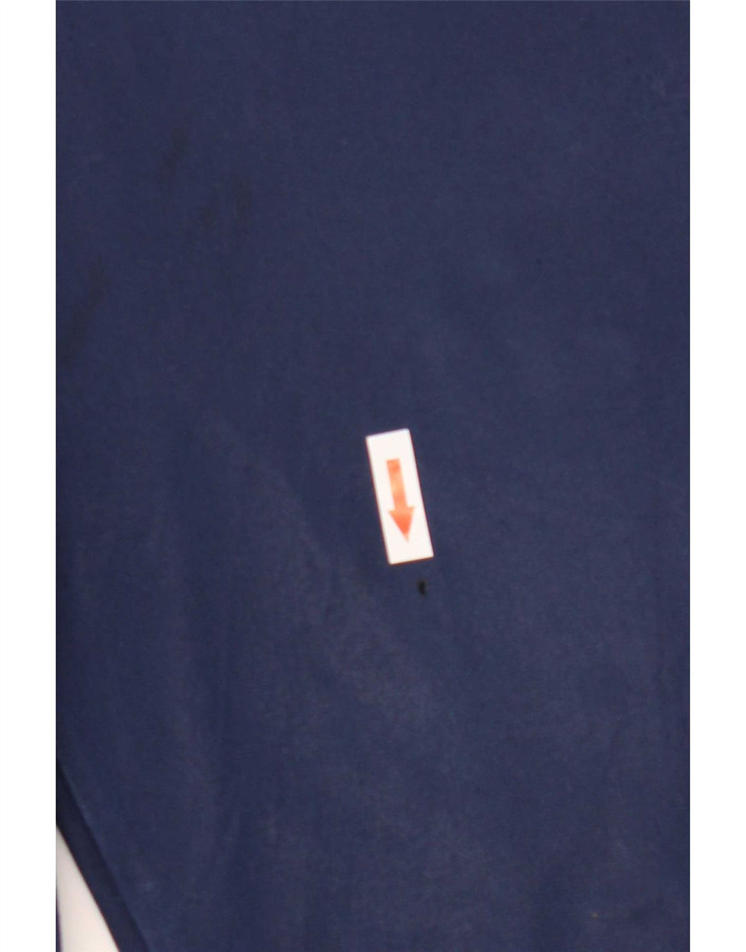 Asics Mens Graphic Tracksuit Top Jacket Large Navy Blue Colourblock