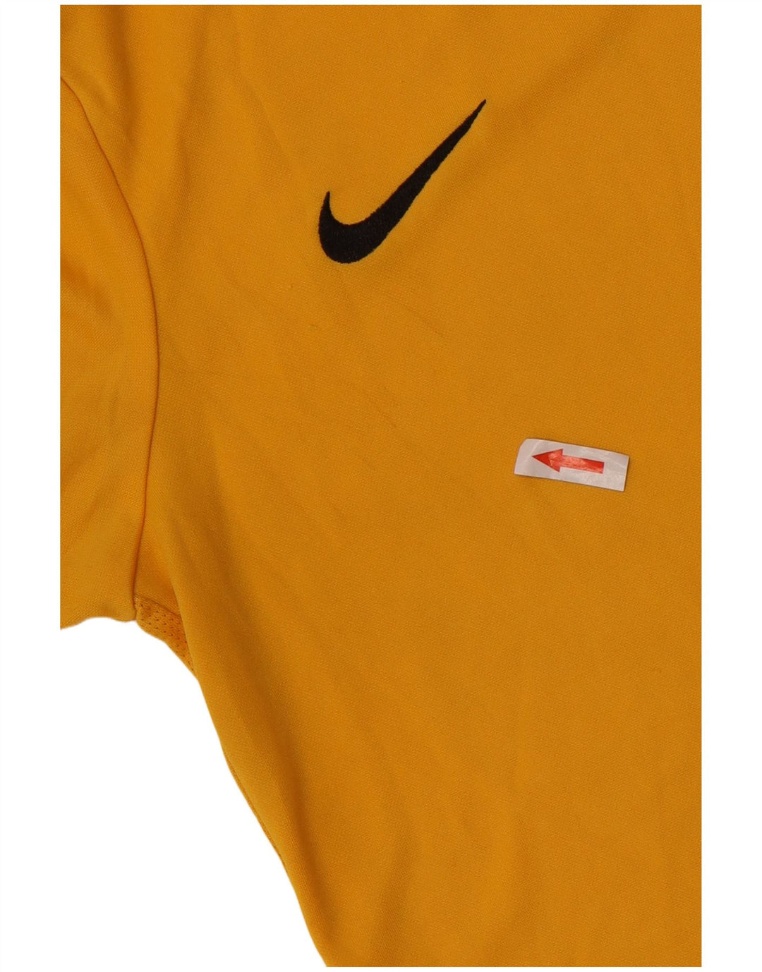 Nike Boys Dri Fit T-Shirt Top 12-13 Years Large Yellow Polyester