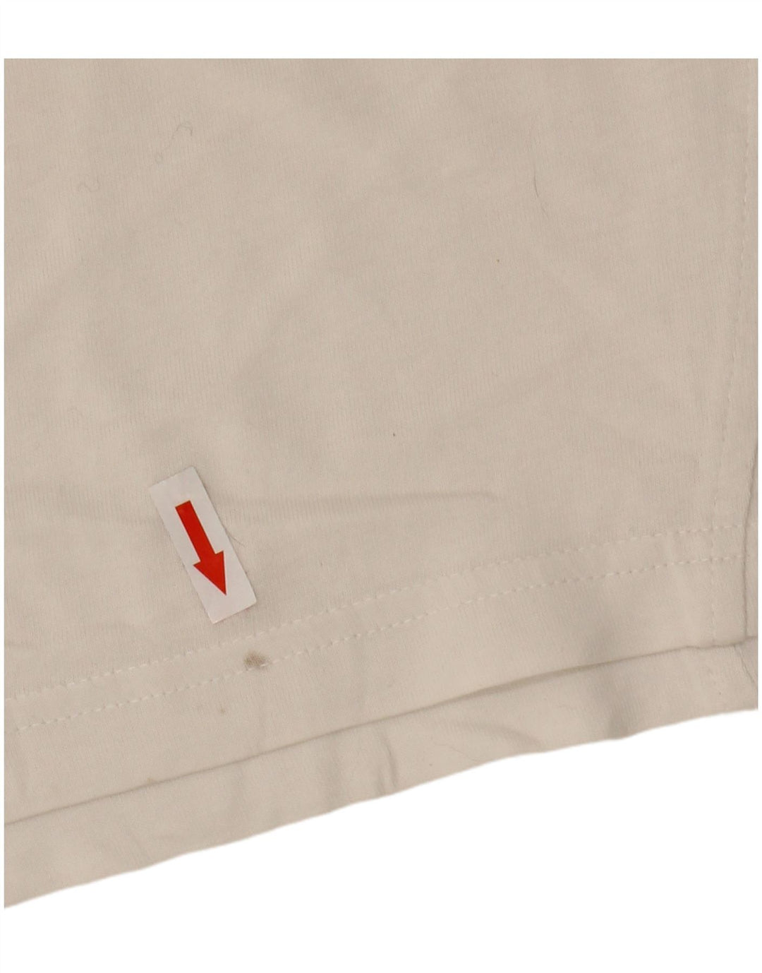 Champion Mens Graphic T-Shirt Top Medium White Colourblock Cotton