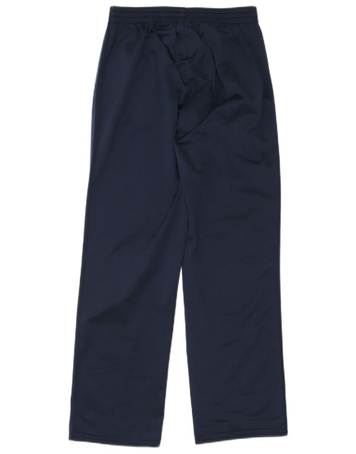 ASICS Mens Tracksuit Trousers Large Navy Blue Polyester