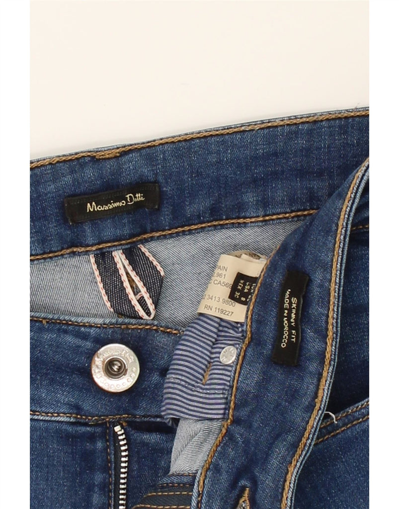 MASSIMO DUTTI Womens Skinny Jeans EU 40 Medium W30 L29 Blue Cotton Vintage Massimo Dutti and Second-Hand Massimo Dutti from Messina Hembry 