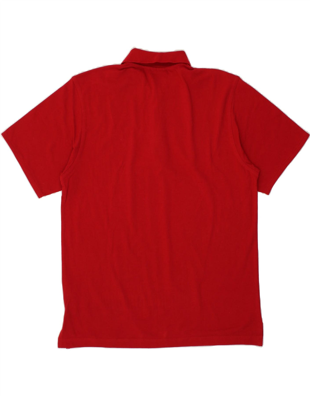LOTTO Mens Polo Shirt XL Red Cotton Vintage Lotto and Second-Hand Lotto from Messina Hembry 