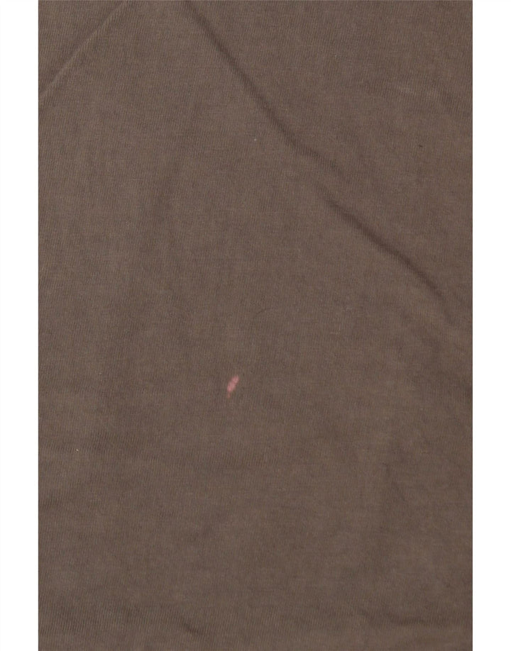 Levi's Womens Graphic T-Shirt Top UK 14 Medium Grey Cotton