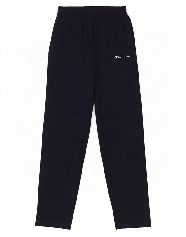 Champion Womens Tracksuit Trousers UK 10 Small Navy Blue Cotton