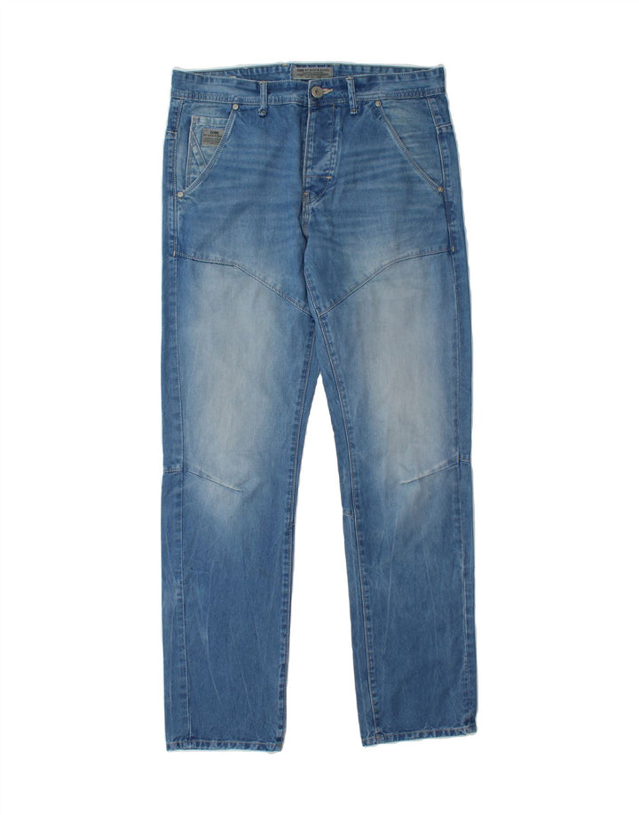 JACK & JONES Mens Core Slim Jeans W34 L32 Blue Vintage Jack & Jones and Second-Hand Jack & Jones from Messina Hembry 