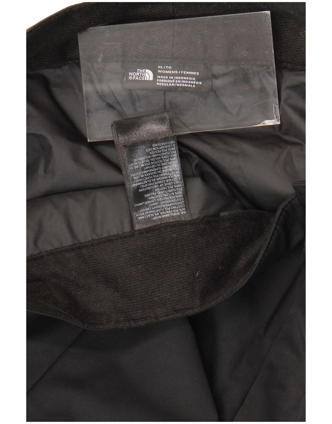 The North Face Womens Ski Trousers UK 18 XL Black Polyester