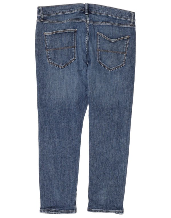 Marks & Spencer Mens Slim Jeans W34 L27 Blue Cotton
