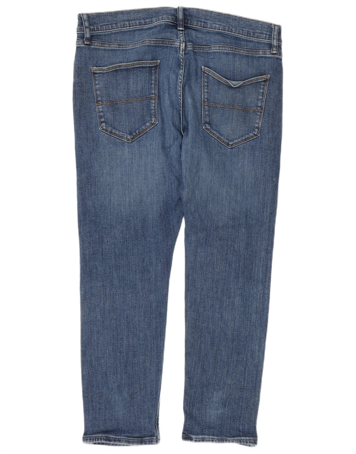 Marks & Spencer Mens Slim Jeans W34 L27 Blue Cotton