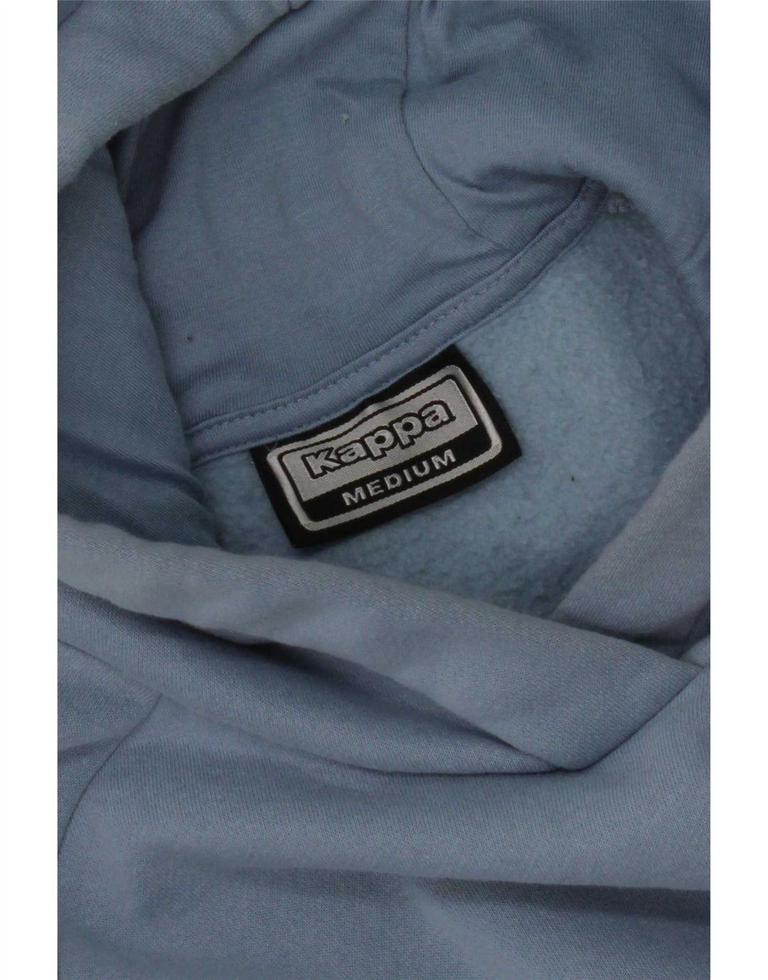 Kappa Mens Graphic Hoodie Jumper Medium Blue