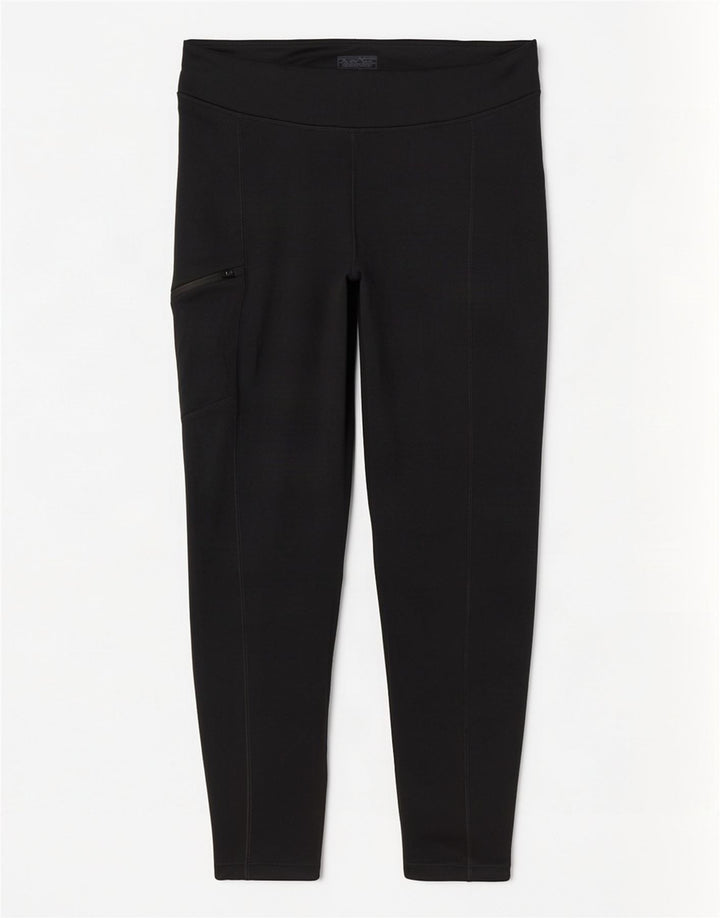 Patagonia Womens Leggings UK 16 Large Black Polyester